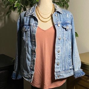 Pink Vneck Top